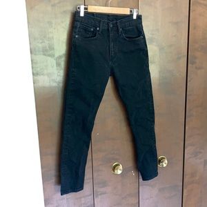 Men’s Levi’s 512 Jeans, Black, 31x30